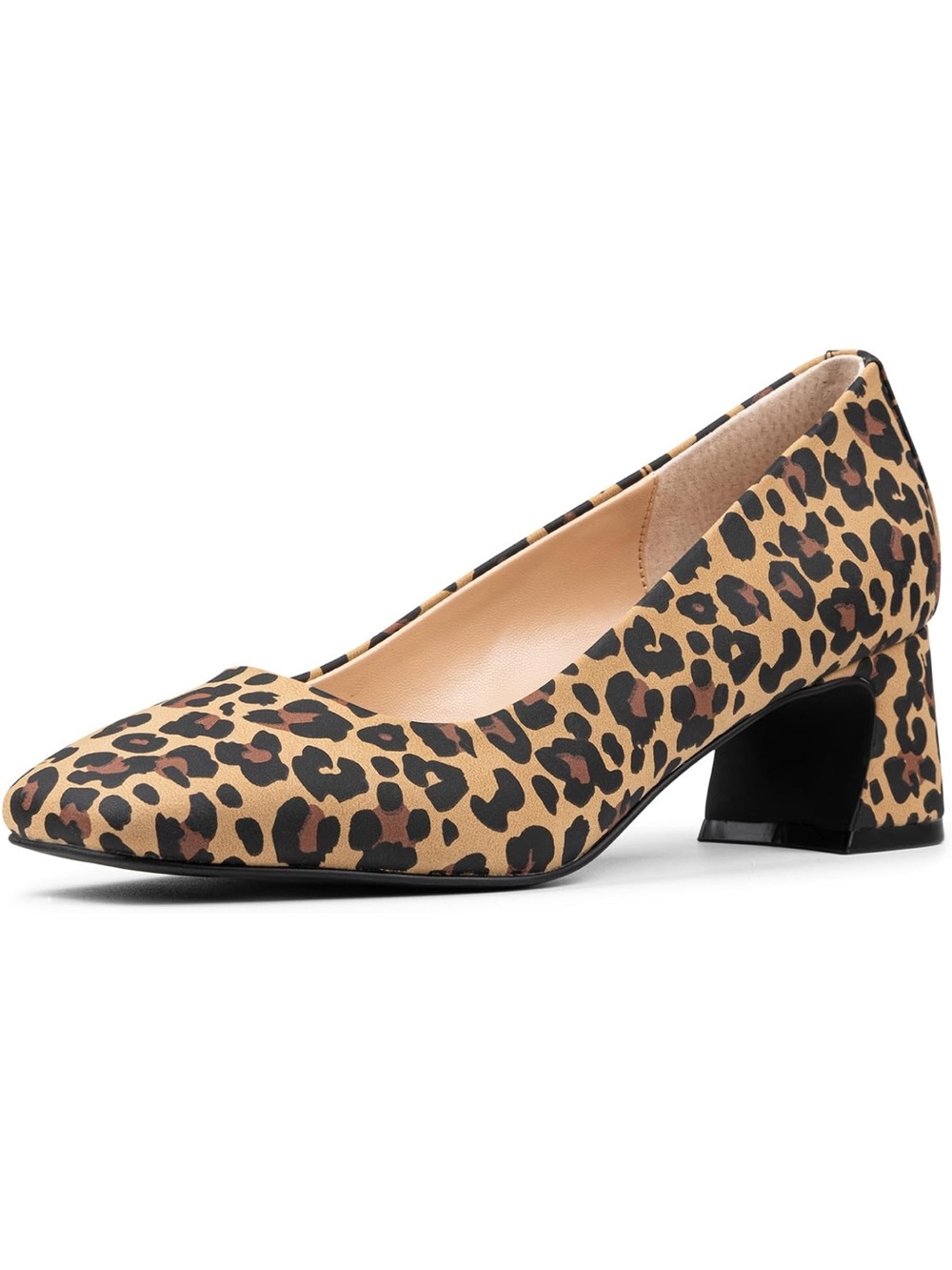 Nydj Leopard Print Block Heel Pump - Women